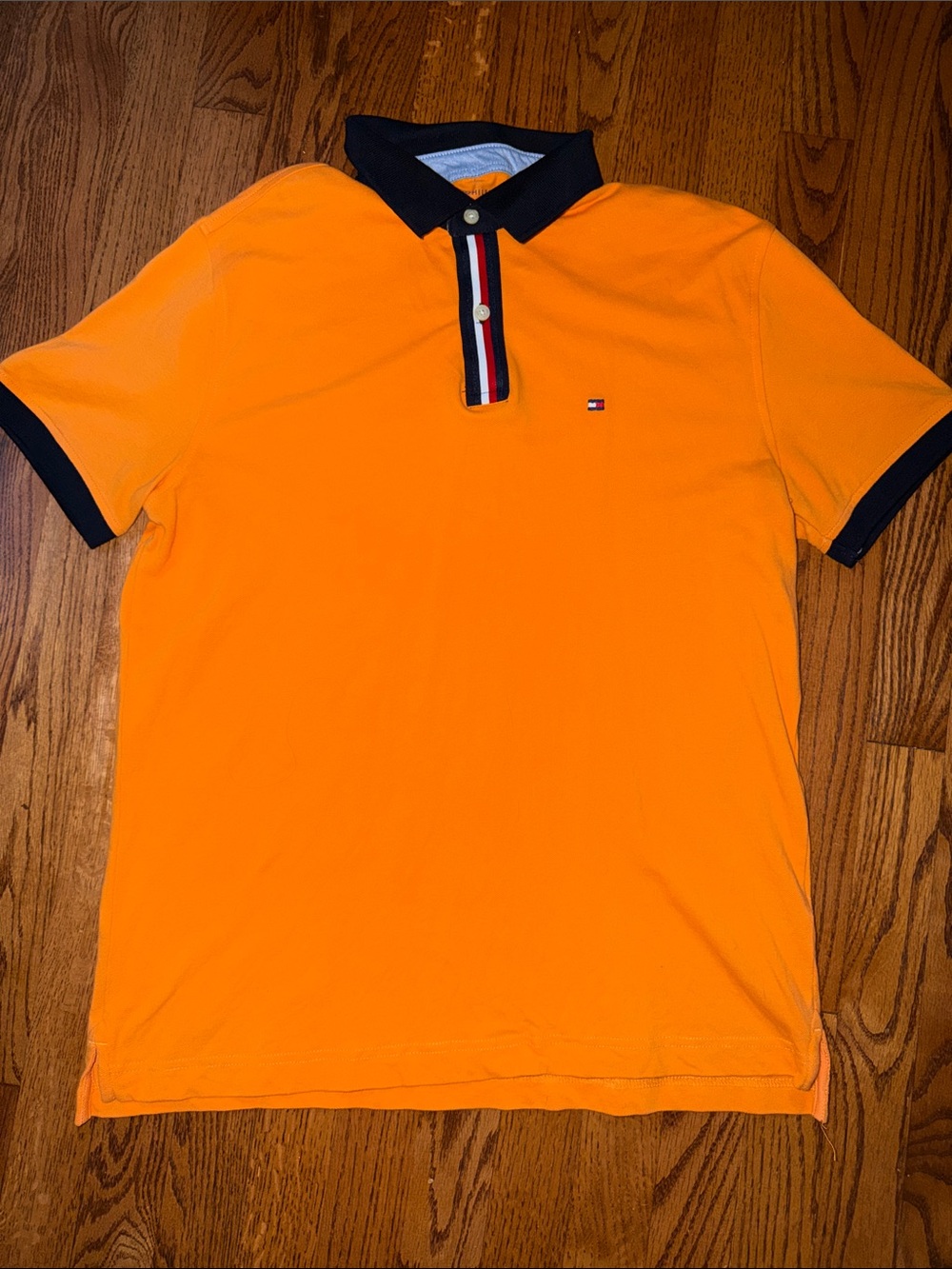 Men’s Tommy Hilfiger Orange Polo- Size M